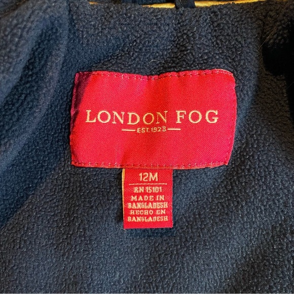 London Fog Quilted insulated winter jacket 12M - Picture 5 of 8
